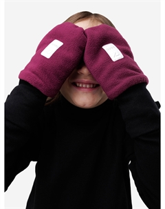 Варежки флисовые для девочек, Розовый Bodo