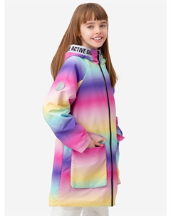 Плащ со светоотражающими элементами разноцветный, Мультицвет Button blue