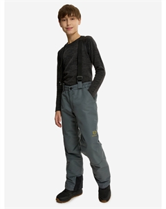 Брюки утепленные для мальчиков, Серый Northland