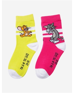 Носки для девочки, 2 пары в комплекте, Зеленый Playtoday