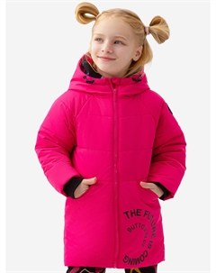 Пальто демисезонное с капюшоном розовое, Розовый Button blue