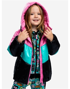 Куртка с капюшоном мультицвет, Мультицвет Button blue