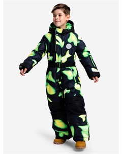 Комбинезон зимний с принтом, Мультицвет Button blue