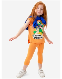 Лосины оранжевые, Оранжевый Button blue