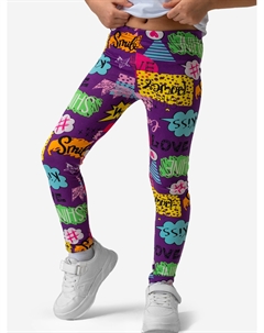 Легинсы для девочек, Фиолетовый Happyfox