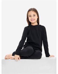 Термобелье детское фливосое Fleece, Черный Montero