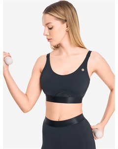 Топ бра спортивный GlamMove, Черный Sensana
