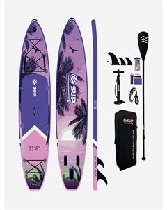 Надувная двухслойная SUP-доска E-SUP Sunset 11'6" 350-86-15cm, Мультицвет E-surfer