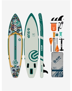 Надувная двухслойная SUP-доска E-SUP MOJITO 2 11'6" 350-81-15 см, Зеленый E-surfer