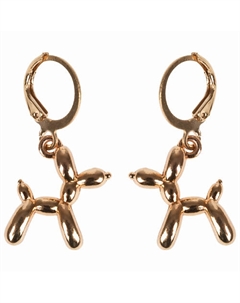 Серьги с подвеской Собачки Lukky