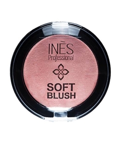 Румяна для лица компактные Soft Blush Ines cosmetics