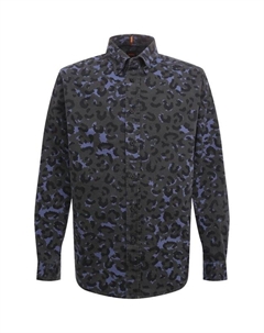 Хлопковая рубашка Boss orange