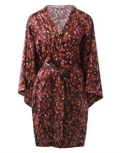 Шелковый халат Luna di seta