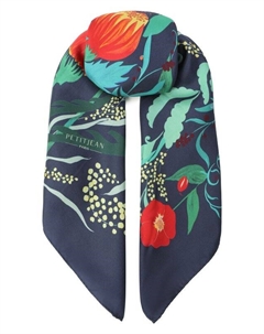 Шелковый платок Заколдованный лес Petitjean paris