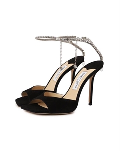 Замшевые босоножки Saeda 100 Jimmy choo