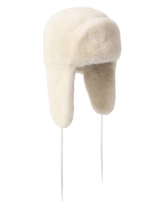 Шапка-ушанка из меха норки и соболя Victoria kusenkova