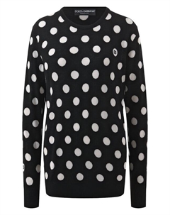 Пуловер из шерсти и шелка Dolce&gabbana