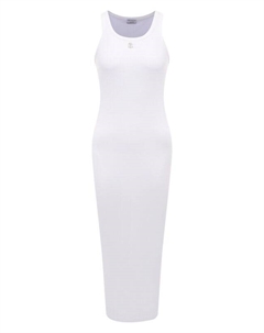 Хлопковое платье Brunello cucinelli