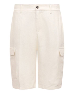 Шорты изо льна и шелка Zilli