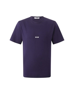 Хлопковая футболка Msgm