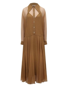 Шелковое платье Chloe