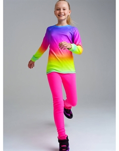 Термокомплект трикотажный для девочек: брюки, толстовка для эпизодического использования Playtoday tween