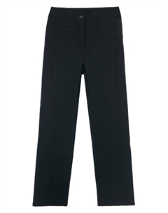 Брюки текстильные с полиуретановым покрытием утепленные флисом для девочек Playtoday tween