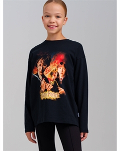 Фуфайка трикотажная для девочек (футболка с длинными рукавами) Playtoday tween