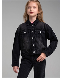 Куртка текстильная джинсовая для девочек Playtoday tween