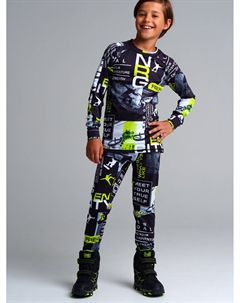 Термокомплект трикотажный для мальчиков: брюки, толстовка для эпизодического использования Playtoday tween