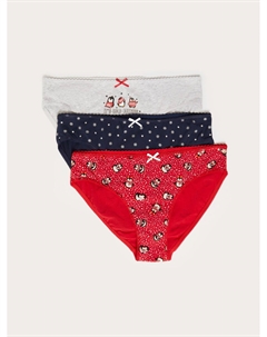 Набор новогодних трусов (3 шт. в комплекте) Zolla