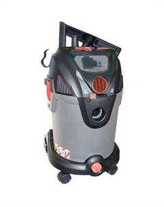 Строительный пылесос ПУ-30/1400РЭ, серый Интерскол