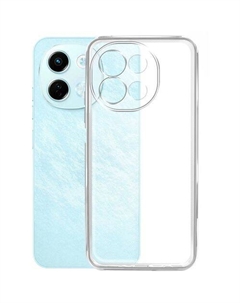 Чехол (клип-кейс) Silicone Case, для Tecno Spark 30 5G, прозрачный Borasco
