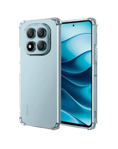 Чехол для Xiaomi Redmi Note 14 Pro 5G/14 Pro Plus 5G Zibelino Ultra Thin Case прозрачный