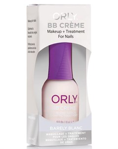 Средство для маскировки несовершенств ногтей BB Creme Barely Blanc 18 мл Orly