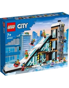 Конструктор LEGO City 60366 Центр лыж и скалолазания Республика
