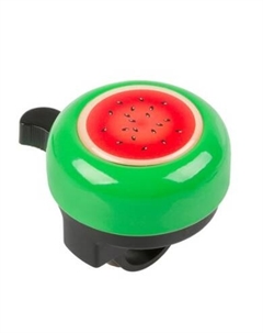 Велозвонок Watermelon Bella 3D, арбуз, 55 мм, пластик/сталь, 420138 M-wave