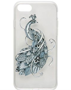 Защитный чехол Red Line iBox Fashion, для iPhone 7, 8 дизайн Жар-птица, силикон Red line