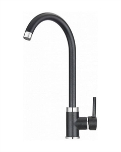 Кухонный смеситель Granula GR-2125 высокий шварц