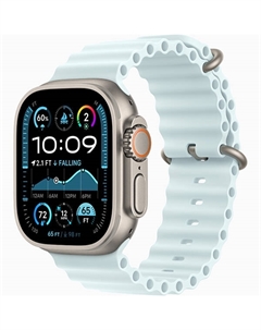 Умные часы Apple Watch Ultra 2 2024 49mm Natural Titan Ocean Band Ice Blue