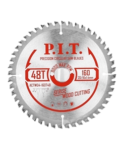 Диск пильный ACTW04-160T48, 160x20/16x1,4 мм, 48T P.i.t.
