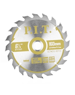 Диск пильный ACTW10-160T20, 160x20/16x2,2 мм, 20T P.i.t.
