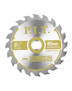 Диск пильный ACTW10-165T20, 165x30/20x2,2 мм, 20T P.i.t.