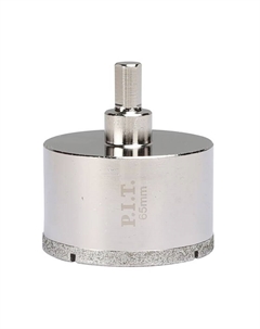 Коронка алмазная по керамике AMAS12-0068, 68x70 мм P.i.t.