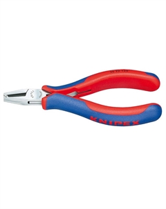 Плоскогубцы захватные монтажные для электроники, для изгиба и обреза деталей KN-3622125 на 1.6 мм, 125 мм Knipex