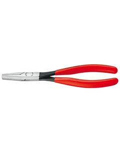 Плоскогубцы монтажные KN-2801200 плоские губки 33 мм, длина 200 мм, фосфатированные, обливные ручки Knipex