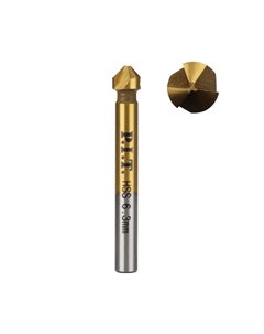 Сверло-зенковка AMED10-0063 (из быстрорежущей стали, 6,3x45мм хвостовик 5 мм) P.i.t.