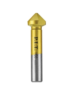 Сверло-зенковка AMED10-0165, из быстрорежущей стали, 16.5x60мм, хвостовик 10 мм P.i.t.