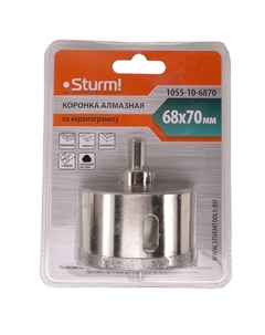 Коронка алмазная 1055-10-6870 Sturm!