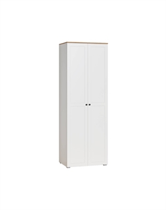 Шкаф Остин 13.224, белая шагрень, дуб золотой крафт Столплит